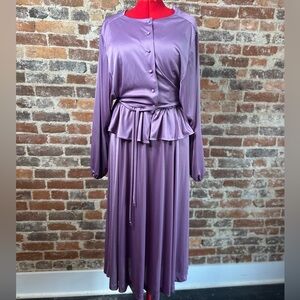 Vintage Purple, 3 piece Women's Dress set